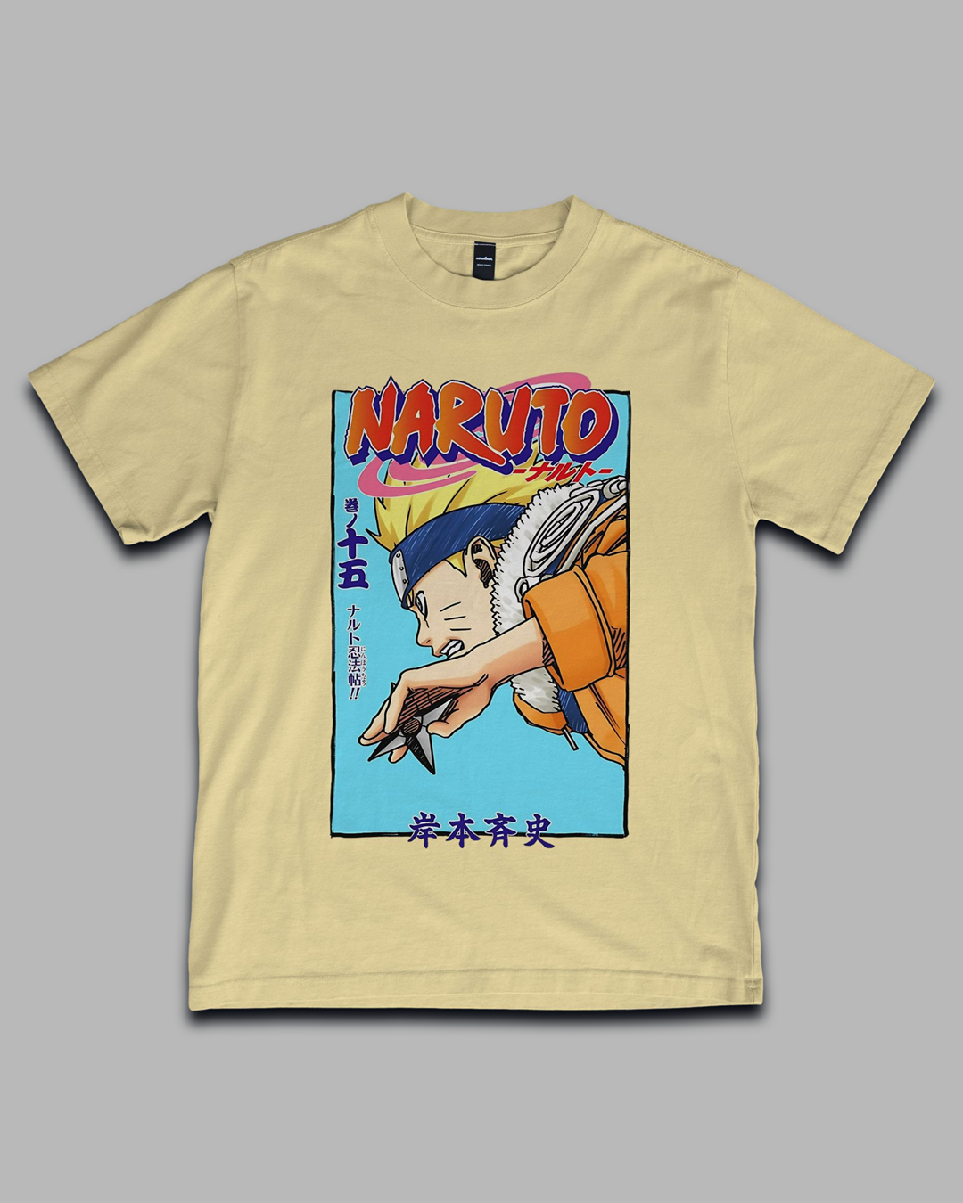 Naruto Kunai Manga Cover T-Shirt