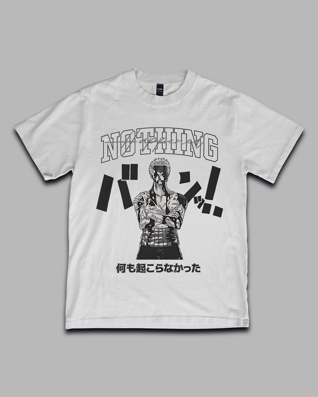 Zoro “Nothing Happened” tee